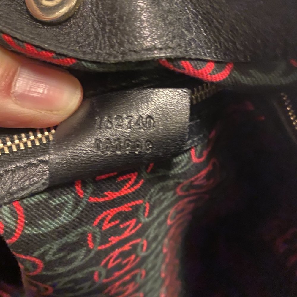 Gucci Black Leather Britt Hobo - Picture 9 of 9